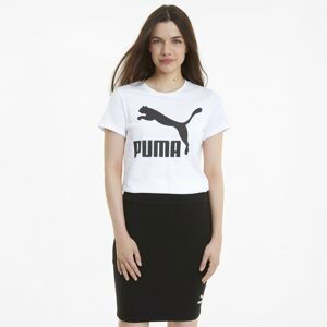 PUMA Funkční tričko  bílá / černá