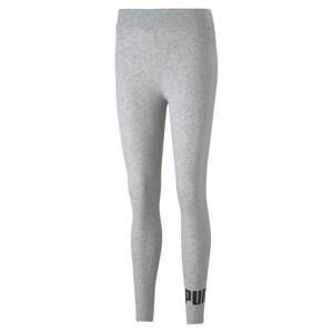 PUMA Sportovní kalhoty  šedý melír / černá