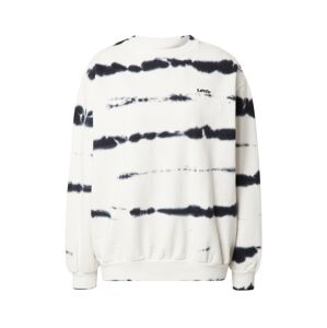 LEVI'S Mikina 'MELROSE SLOUCHY'  bílá / černá