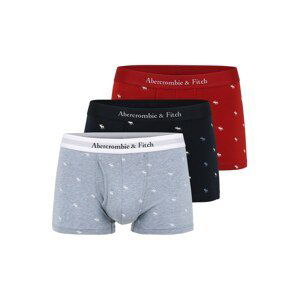 Abercrombie & Fitch Boxerky  modrá / černá / červená