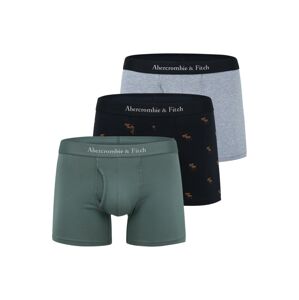 Abercrombie & Fitch Boxerky  černá / šedá / kobaltová modř / bílá / hnědá