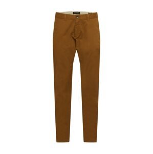 SCOTCH & SODA Chino kalhoty 'STUART'  karamelová