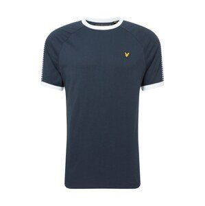 Lyle & Scott Tričko 'Gingham'  námořnická modř / bílá