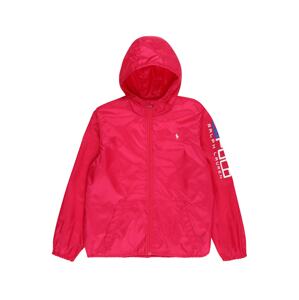 Polo Ralph Lauren Přechodná bunda  pink / bílá / modrá