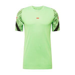 NIKE Funkční tričko  zelená / černá / tmavě zelená