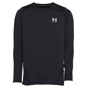 UNDER ARMOUR Funkční tričko  černá / bílá