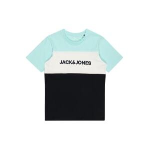 Jack & Jones Junior Tričko  tyrkysová