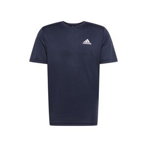 ADIDAS PERFORMANCE Funkční tričko  marine modrá / bílá