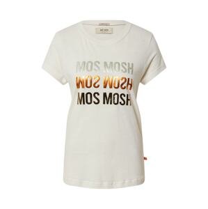 MOS MOSH Tričko 'Mavis'  přírodní bílá / stříbrná / bronzová / měděná