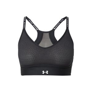 UNDER ARMOUR Sportovní podprsenka 'Infinity'  černá / bílá