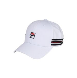 FILA Kšiltovka '6 PANEL'  bílá / černá / červená