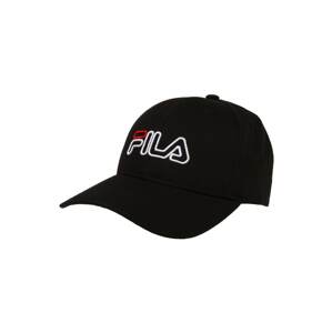 FILA Kšiltovka '6 PANEL'  černá / bílá