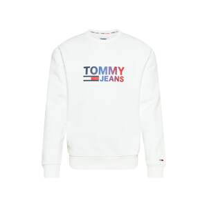Tommy Jeans Mikina  bílá / námořnická modř / červená / modrá
