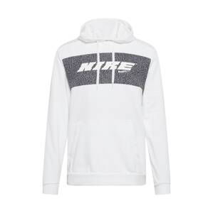 NIKE Sportovní mikina  offwhite / černá