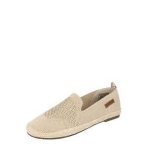 TOM TAILOR Espadrilky  krémová