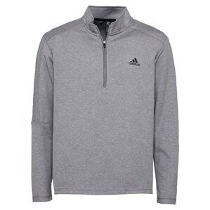 adidas Golf Sportovní mikina  šedý melír / černá