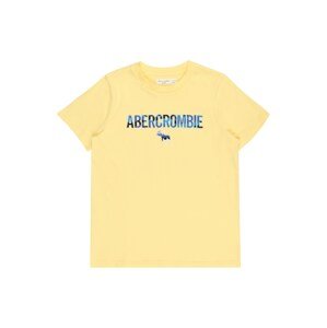 Abercrombie & Fitch Tričko  žlutá / modrá / světlemodrá / noční modrá