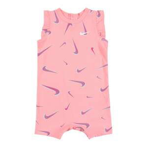 Nike Sportswear Overal  světle růžová / fialová / bílá / světlemodrá