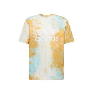 ADIDAS PERFORMANCE Funkční tričko 'Essentials'  oranžová / tyrkysová / krémová / bílá
