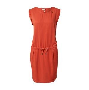 Ragwear Letní šaty 'Mascarpone'  oranžově červená