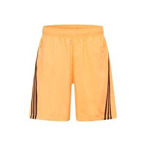 ADIDAS PERFORMANCE Sportovní kalhoty  oranžová / černá