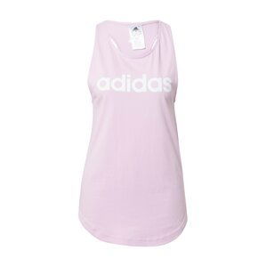 ADIDAS PERFORMANCE Sportovní top  pastelová fialová / bílá