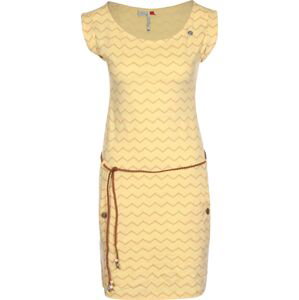 Ragwear Letní šaty  žlutá / bílá