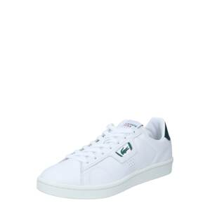 LACOSTE Tenisky 'Masters'  bílá / tmavě zelená