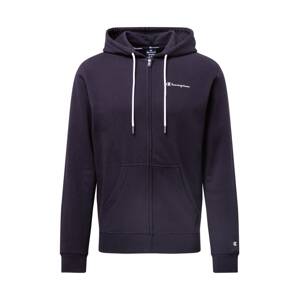 Champion Authentic Athletic Apparel Mikina s kapucí  černá / bílá