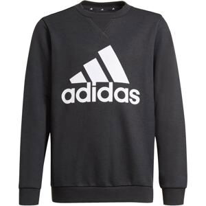 ADIDAS SPORTSWEAR Sportovní mikina  černá / bílá