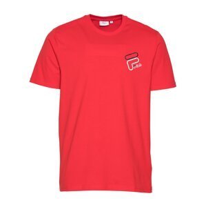 FILA Funkční tričko 'JANTO'  červená / bílá