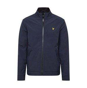 Lyle & Scott Přechodná bunda  žlutá / noční modrá