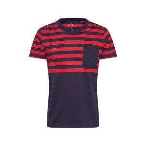 ESPRIT Tričko  červená / marine modrá