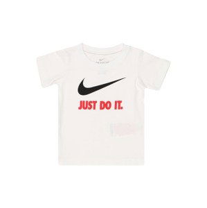 NIKE Funkční tričko 'SWOOSH'  bílá / červená / černá