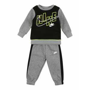 Nike Sportswear Joggingová souprava  šedá / černá / žlutá