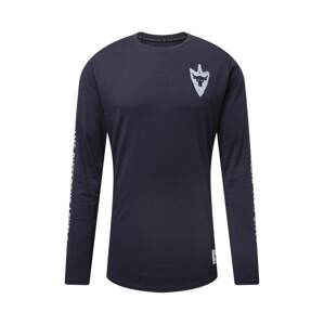 UNDER ARMOUR Funkční tričko 'Project Rock Same Game'  černá / světle šedá