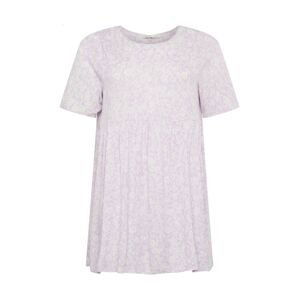 Cotton On Curve Letní šaty 'Good Times'  světle fialová / bílá