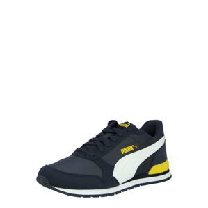 PUMA Tenisky 'ST Runner v2'  bílá / tmavě modrá / limone