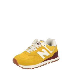 new balance Tenisky  bílá / bordó / hořčicová