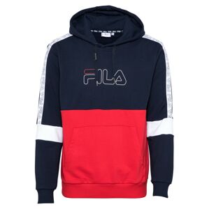 FILA Sportovní mikina 'JADON'  bílá / červená / tmavě modrá