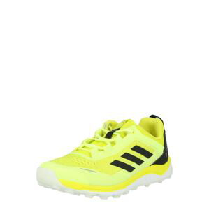 ADIDAS PERFORMANCE Polobotky 'AGRAVIC FLOW'  citronově žlutá / černá