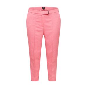 River Island Plus Kalhoty se sklady v pase 'LIERA'  pink