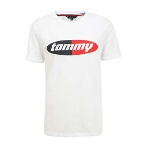 Tommy Hilfiger Underwear T-Shirt  bílá / námořnická modř / červená