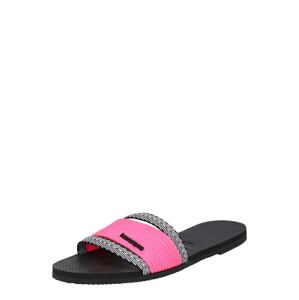 HAVAIANAS Pantofle 'HAV. YOU TRANCOSO'  černá / pink / bílá