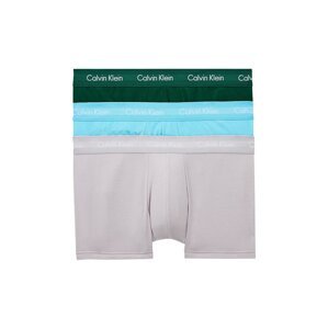 Calvin Klein Underwear Boxerky  jedle / aqua modrá / šedá