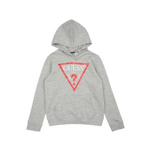 GUESS Mikina 'HOODED FLEECE_CORE'  šedá