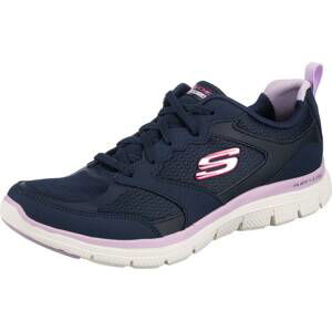 SKECHERS Tenisky  tmavě modrá / bílá / pastelová fialová