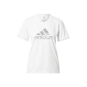 ADIDAS PERFORMANCE Funkční tričko 'Bos Necessi'  bílá / černá