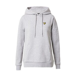 Lyle & Scott Mikina  světle šedá / černá / žlutá