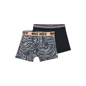 SANETTA Boxershorts  světle šedá / námořnická modř / černá / broskvová / modrá